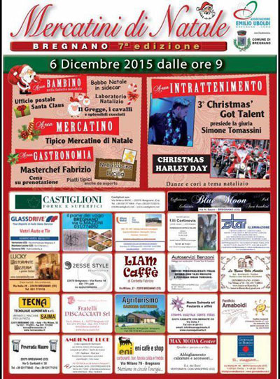 Mercatini di Natale a Bregnano