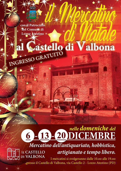 Il Mercatino di Natale al Castello di Valbona