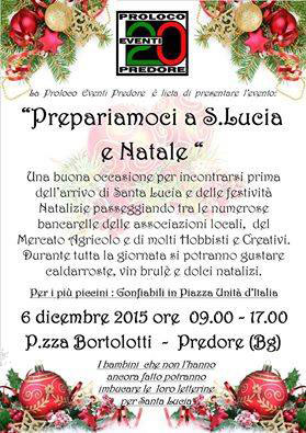 Prepariamoci a S. Lucia e al Natale