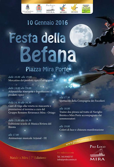 Festa della Befana a Mira